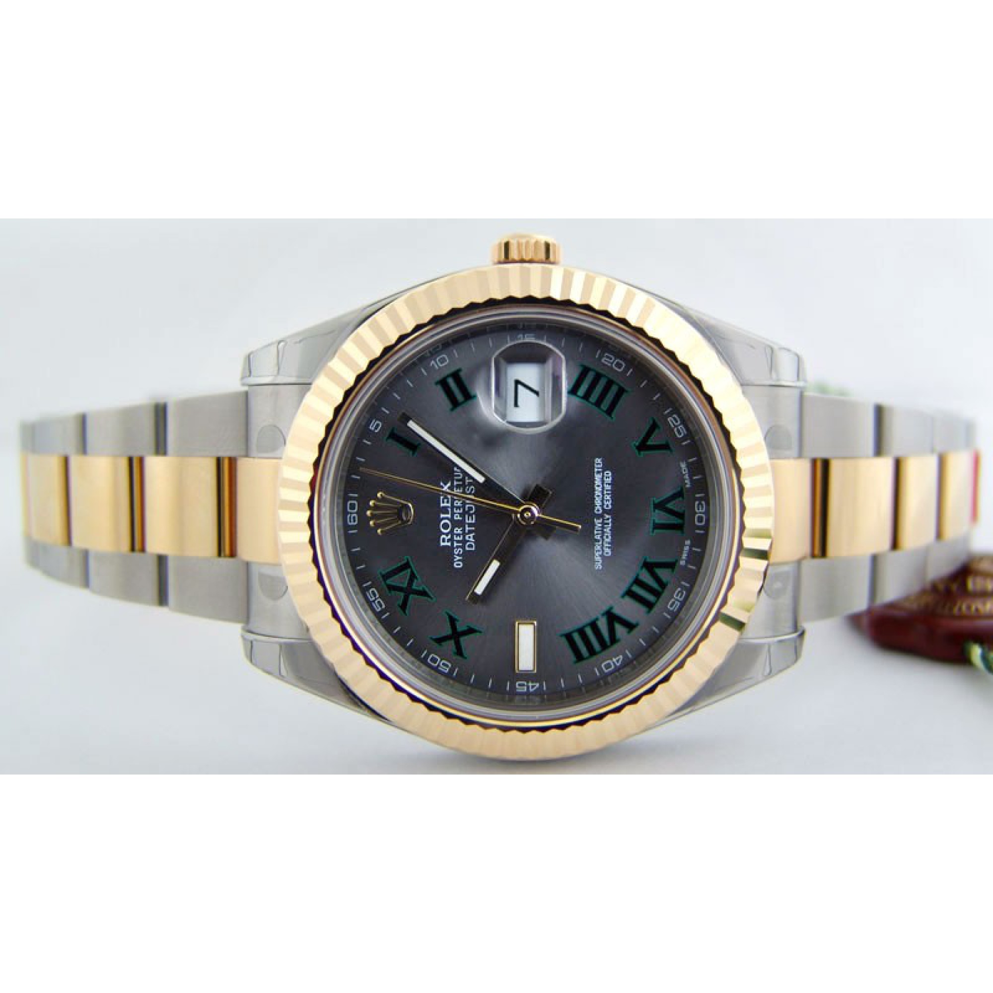 Rolex - Datejust II 41mm - Steel and Yellow Gold - Fluted Bezel (11633 –  Watch Brands Direct - Luxury Watches at the Largest Discounts