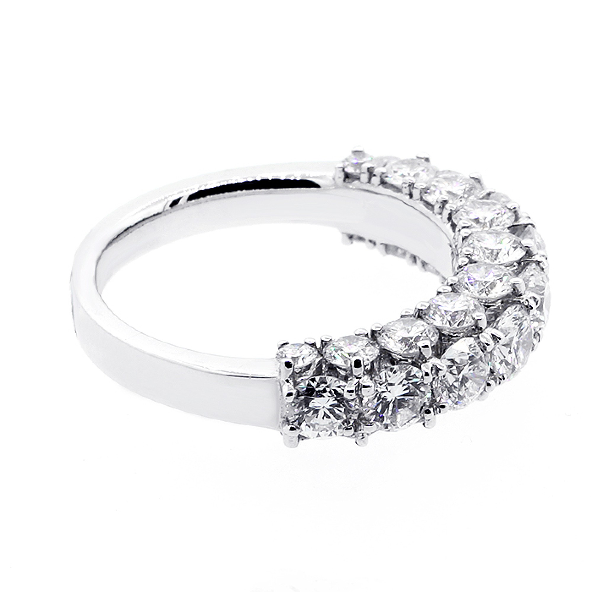 3-43-cts-round-cut-diamond-wedding-band-set-in-18k-white-gold-cheap